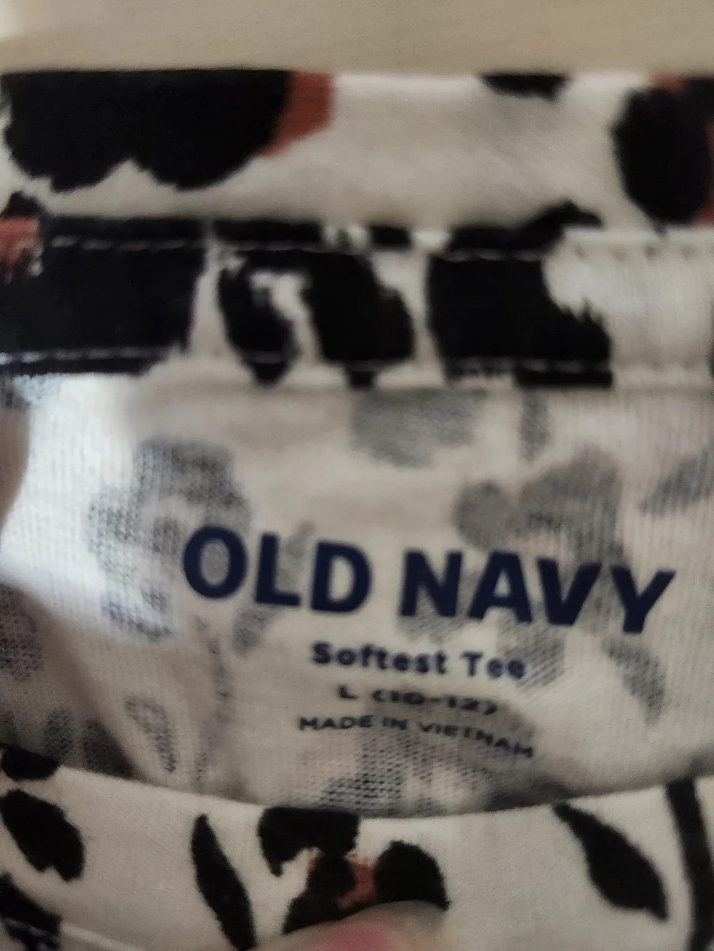 Old Navy Long Sleeve Top With Floral Print Size Large (10-12)